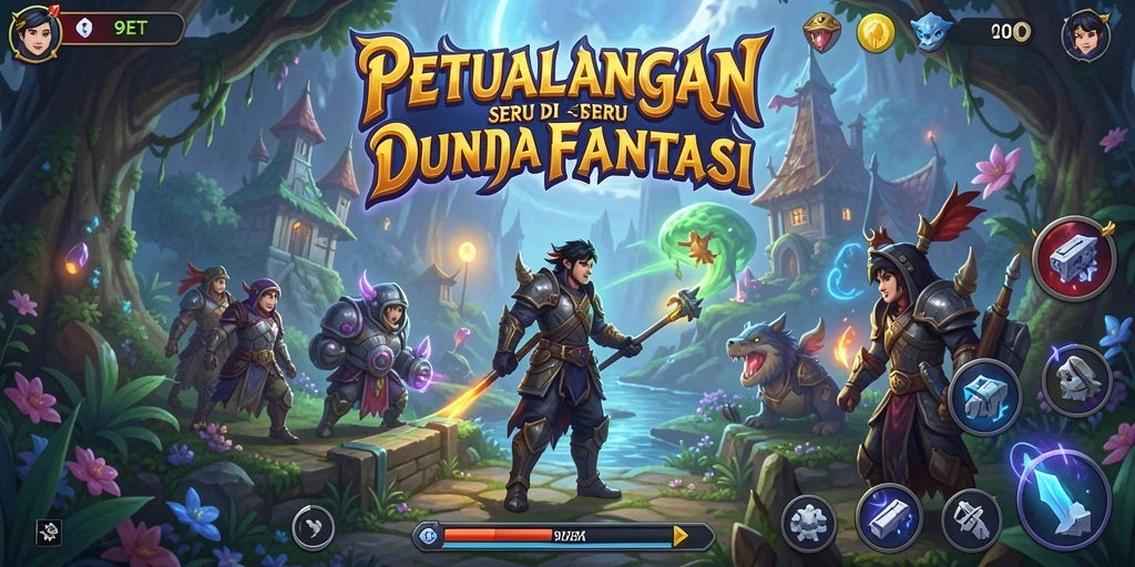 Tangkapan layar 9ET menampilkan gameplay seru dalam petualangan.