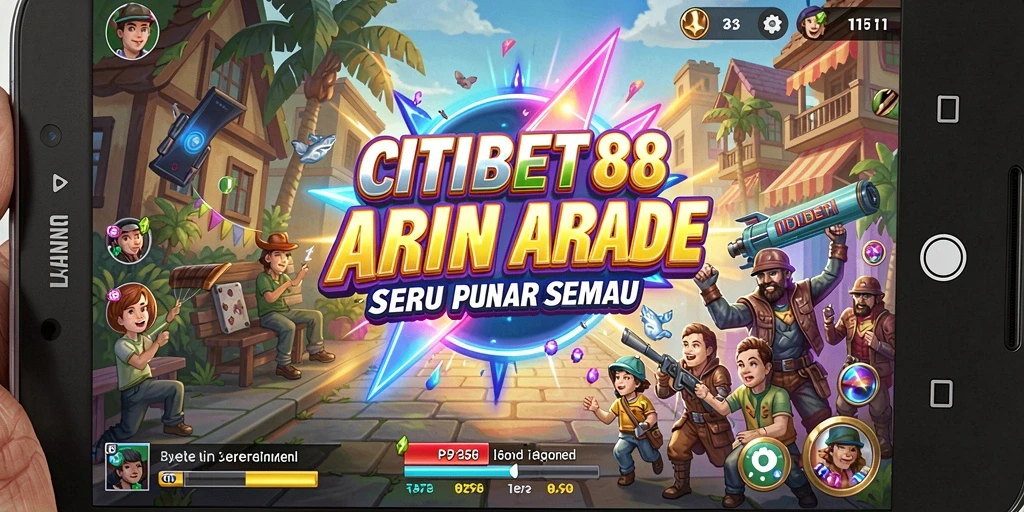 Screenshot CITIBET88 menunjukkan gameplay Arcade yang dinamis dan menarik.