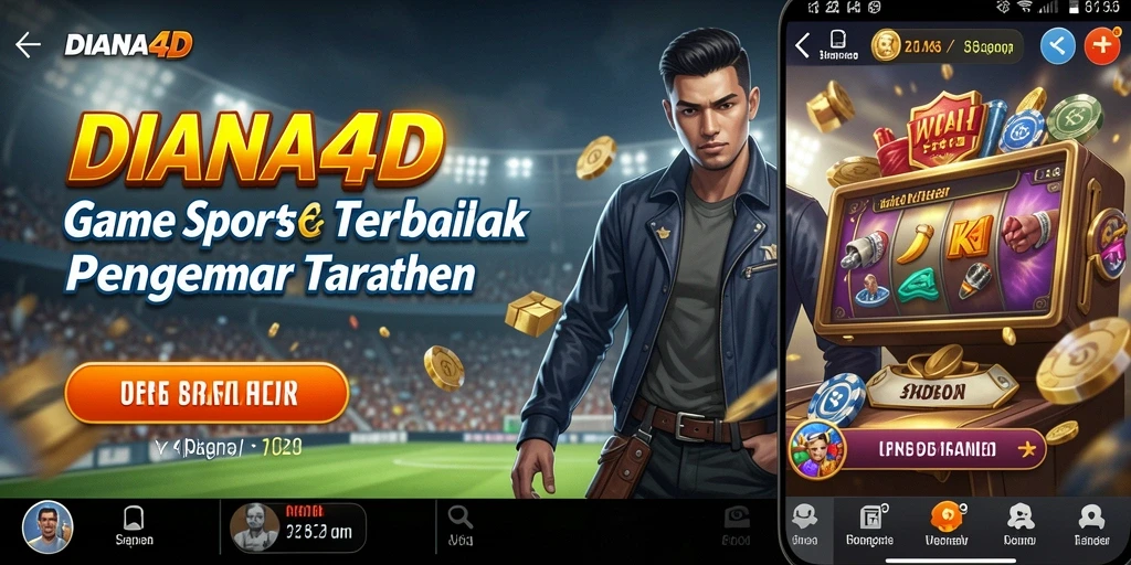 Tampilan menarik dari gameplay Sportsbook DIANA4D yang interaktif.