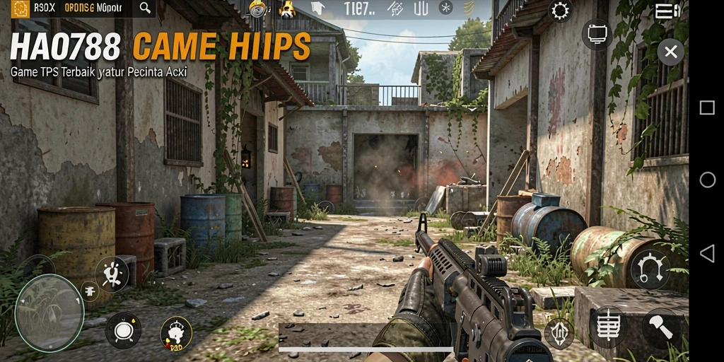 Screenshot menampilkan aksi mendebarkan dalam gameplay TPS.