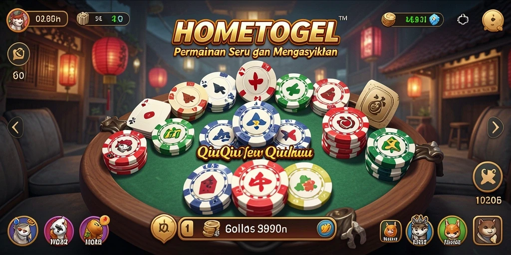 Gameplay HOMETOGEL yang seru dan interaktif.