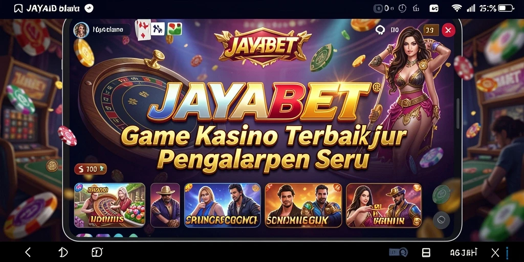 Tampilan gameplay JAYABET yang menarik dan interaktif.