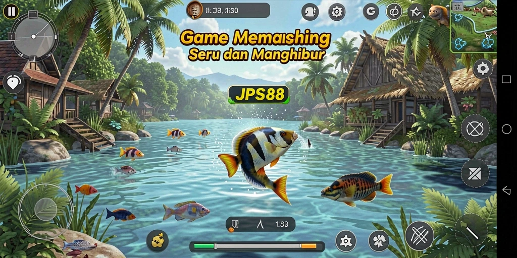 Tampilan memancing yang seru dan menantang di JPS88.