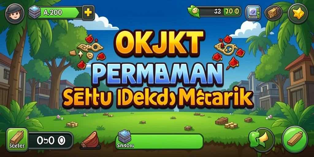 Tampilan gameplay OKJKT yang menarik dan interaktif dalam genre Idle.