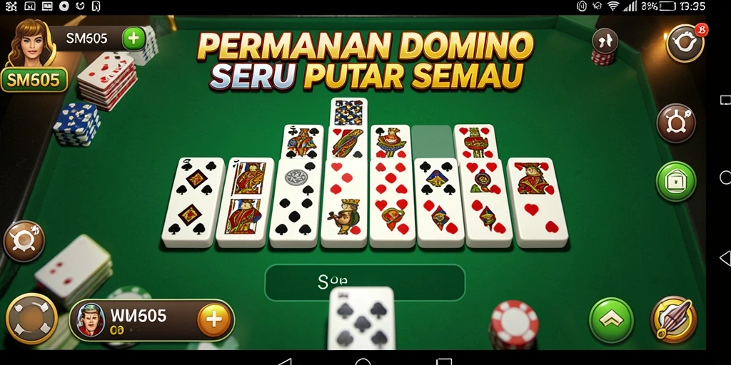 Tampilan gameplay menarik di SM605, dengan efek visual yang memukau.